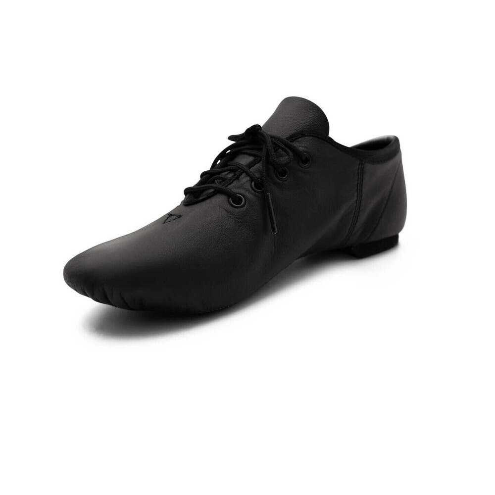 NEW Capezio Women's Size‎ 5 M Split Sole Black Techno-Jazz Oxford Shoes EJ1 - Picture 3 of 8